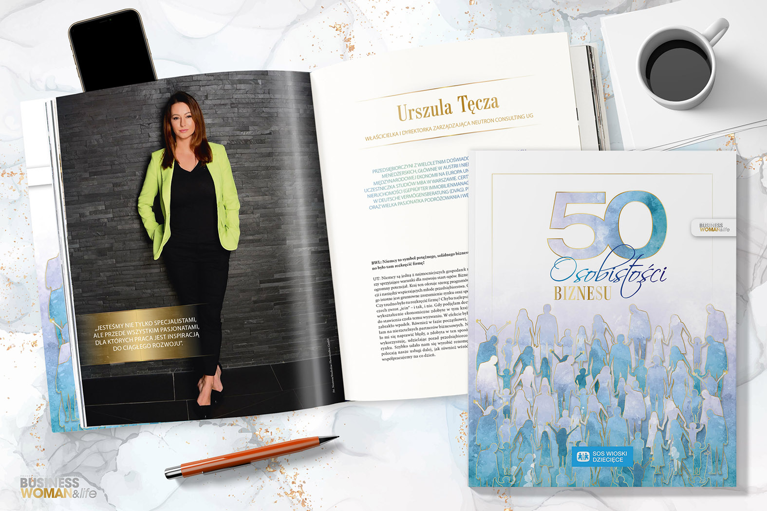 Urszula Tęcza - 50 osobistości biznesu